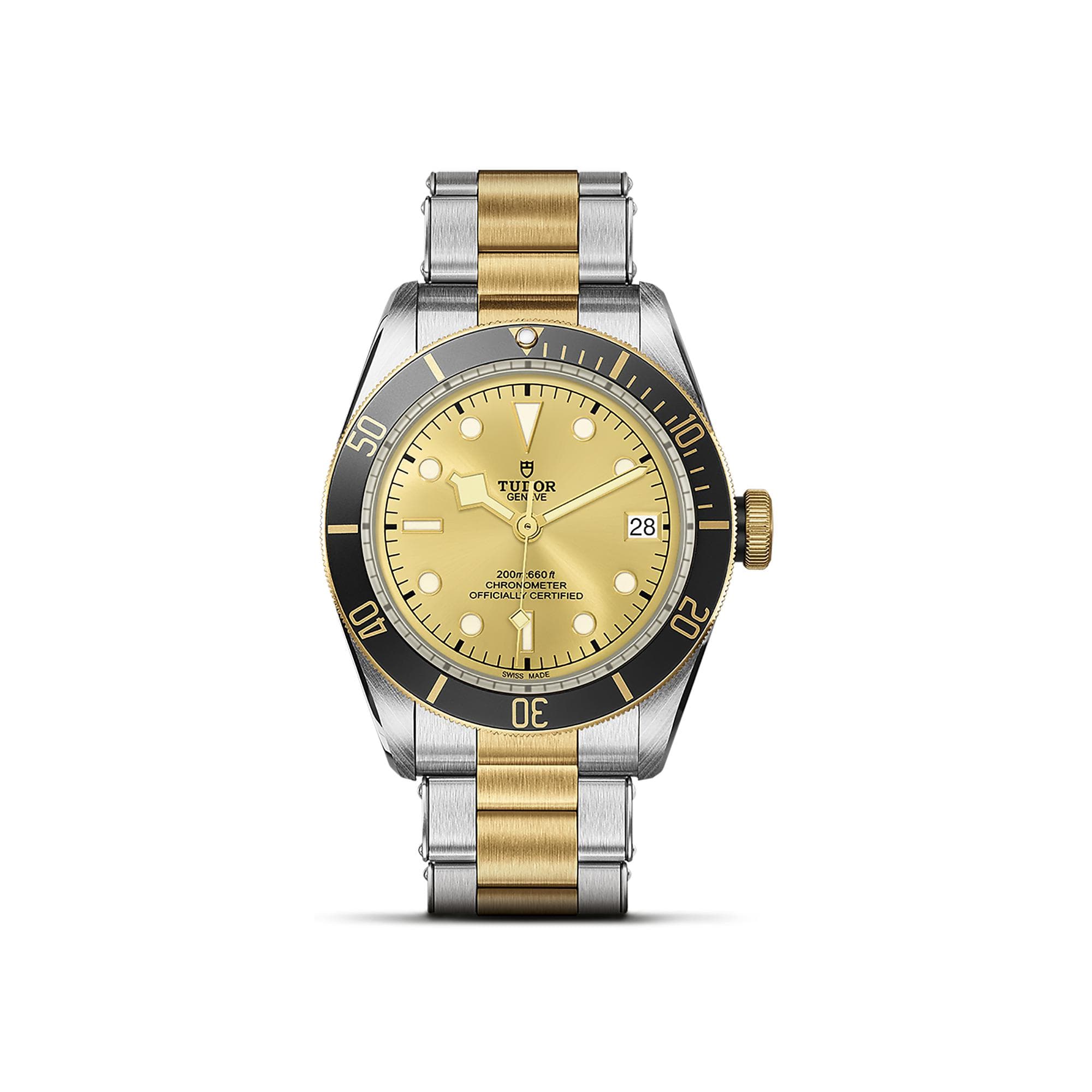 Montre TUDOR Black Bay S&G Boîtier En Acier 41 Mm, Bracelet En Acier Et Or Jaune - Acier/Or Jaune 750/1000ème - Rose