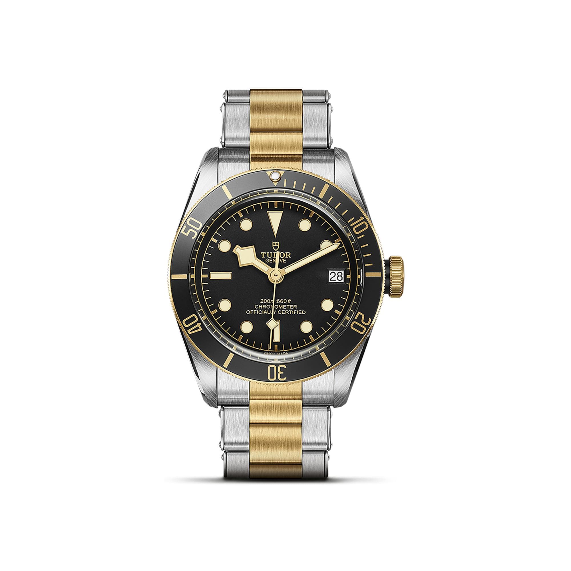 Montre TUDOR Black Bay S&G Boîtier En Acier 41 Mm, Bracelet En Acier Et Or Jaune - Acier/Or Jaune 750/1000ème - Rose