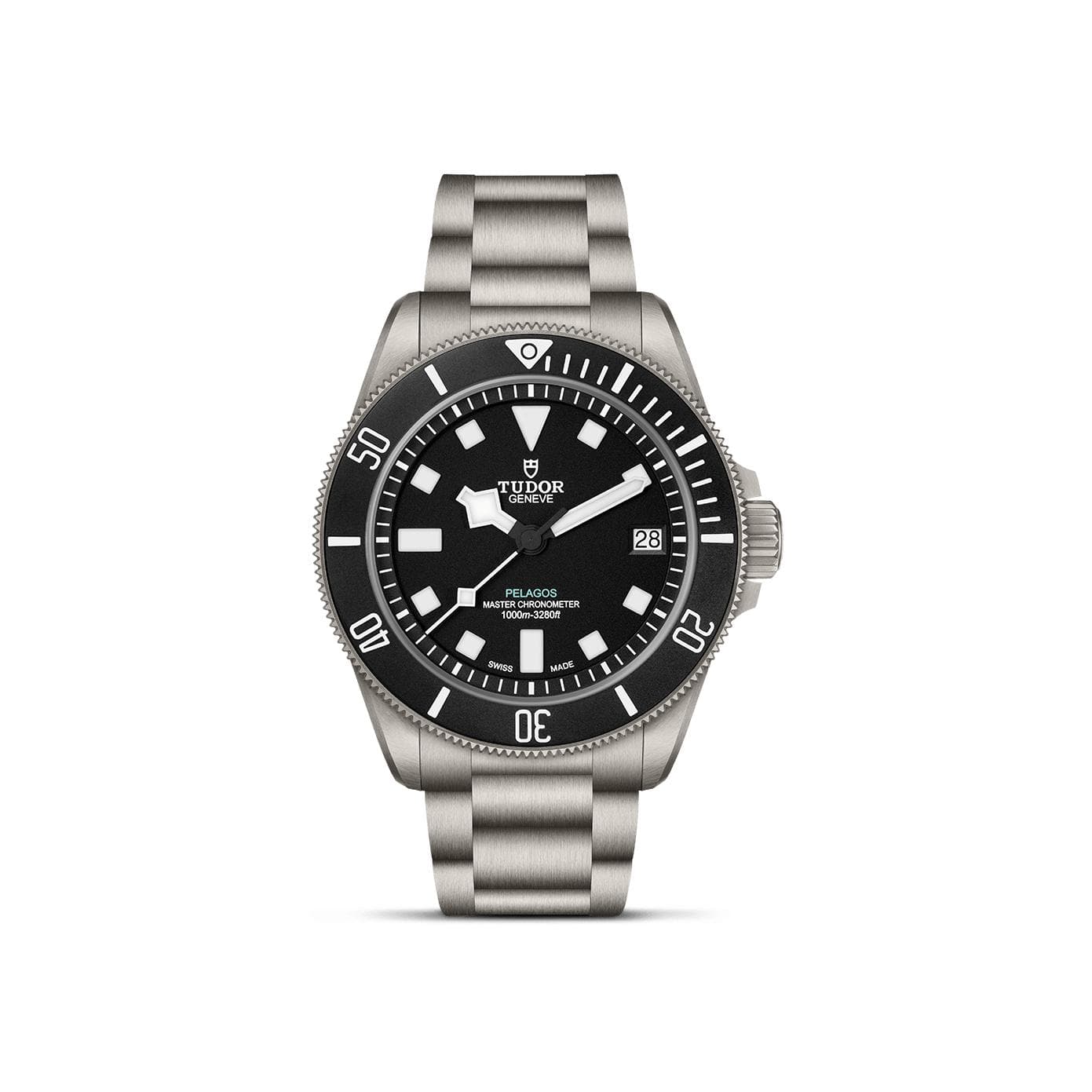 Montre TUDOR Pelagos Ultra, Lunette Tournante Unidirectionnelle, Bracelet En Titane - Titane - Noir