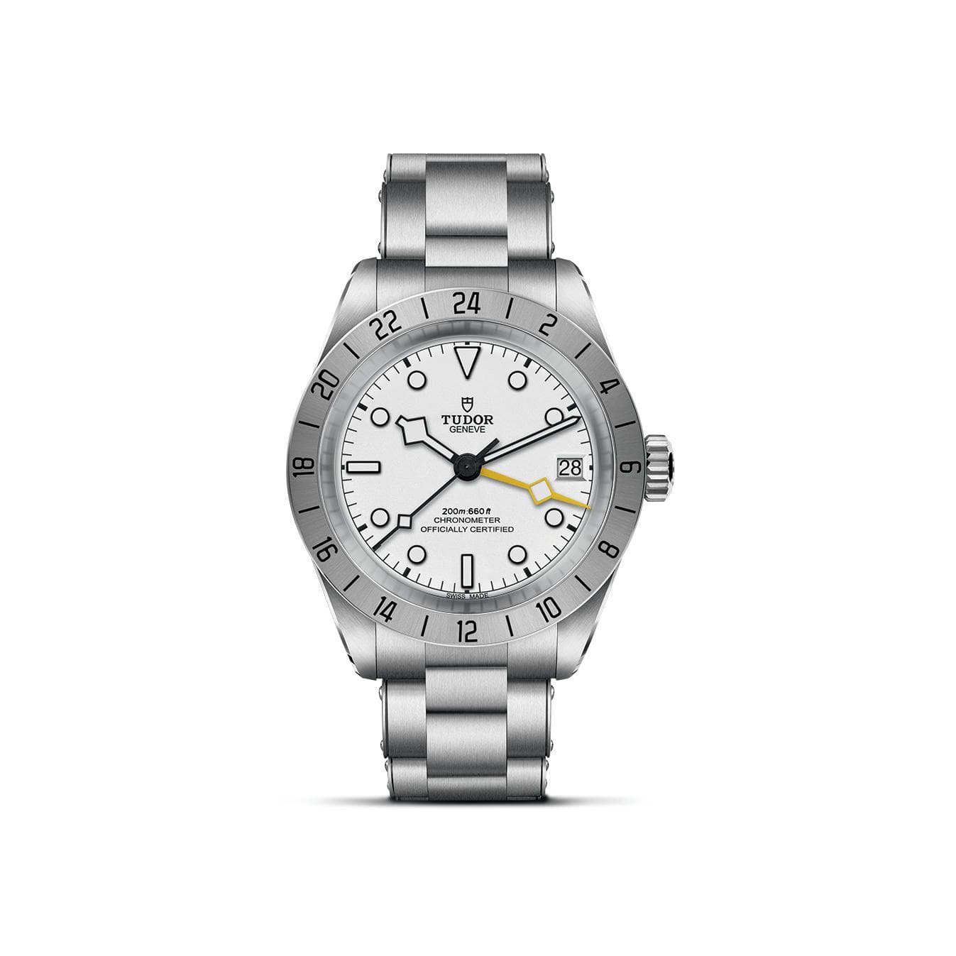 Montre TUDOR Black Bay Pro, Boîtier En Acier, 39 Mm, Cadran Opalin - Acier - Jaune