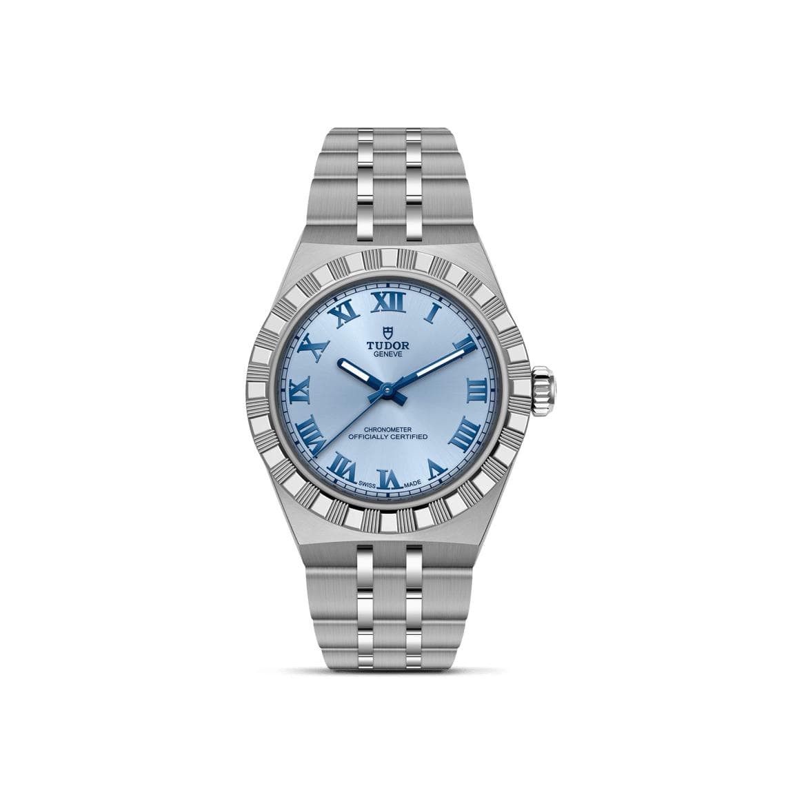 Montre TUDOR  Royal Boîtier En Acier, 30 Mm, Cadran Bleu Clair - Acier - Bleu